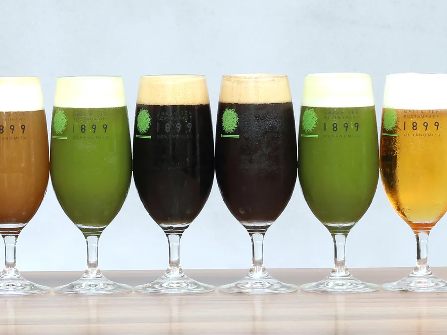 【御茶ノ水】抹茶ビールが飲み放題！大人カップルの夜デートを格上げするお茶づくしの「抹茶ビアガーデン」[2017年版]