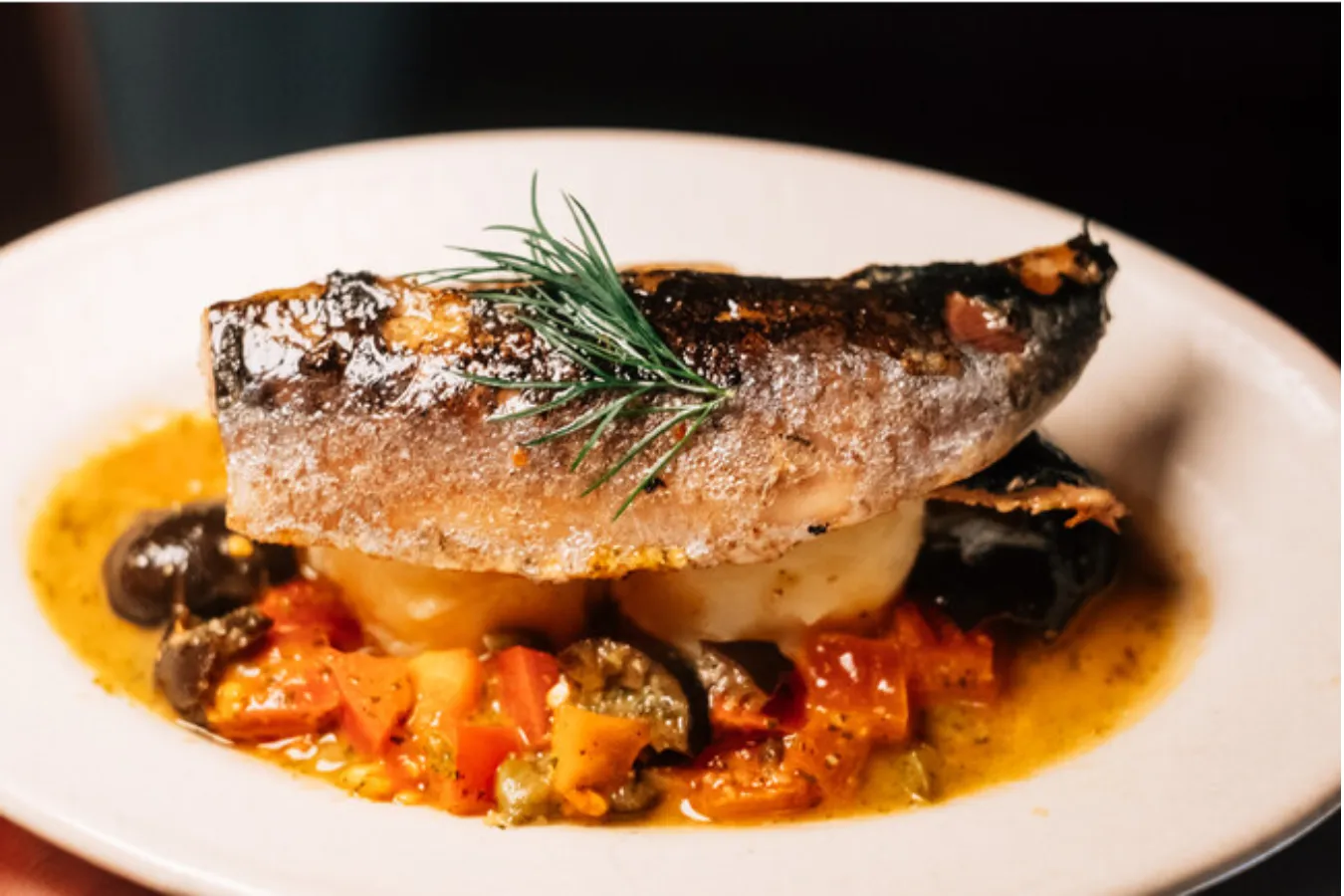 ▲「いわしのコンフィ ポテトサラダ」