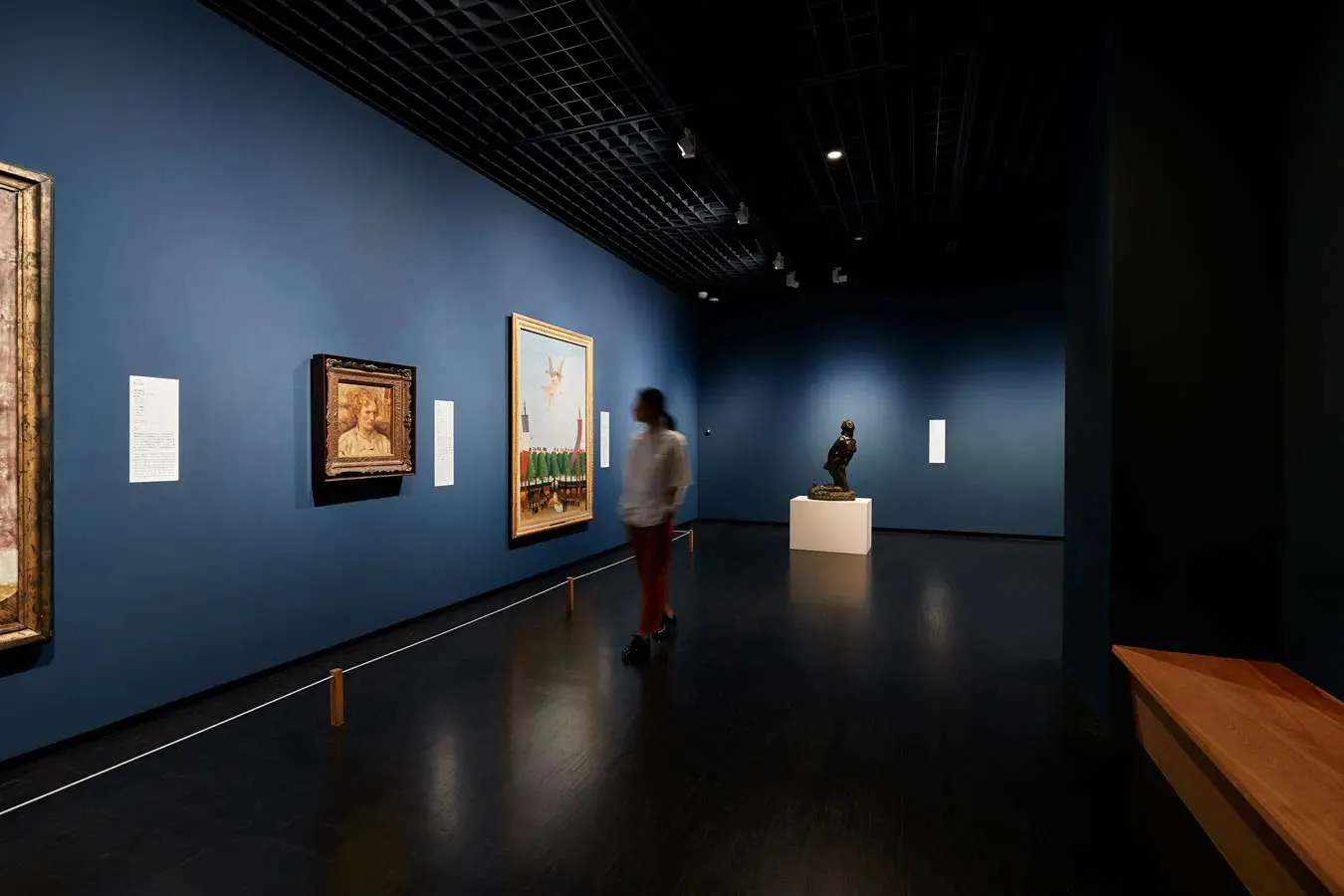 ▲4F所蔵品ギャラリー