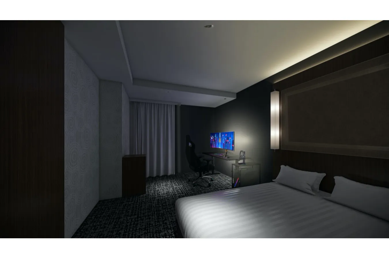 ▲「Trial Gaming Room」（コンセプトルーム “趣味” ）