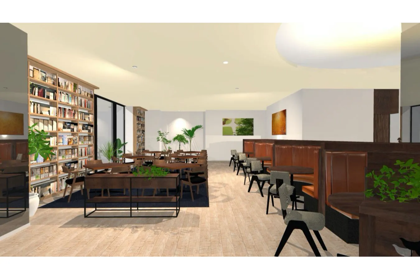 ▲5階の「SHARE LOUNGE 押上」