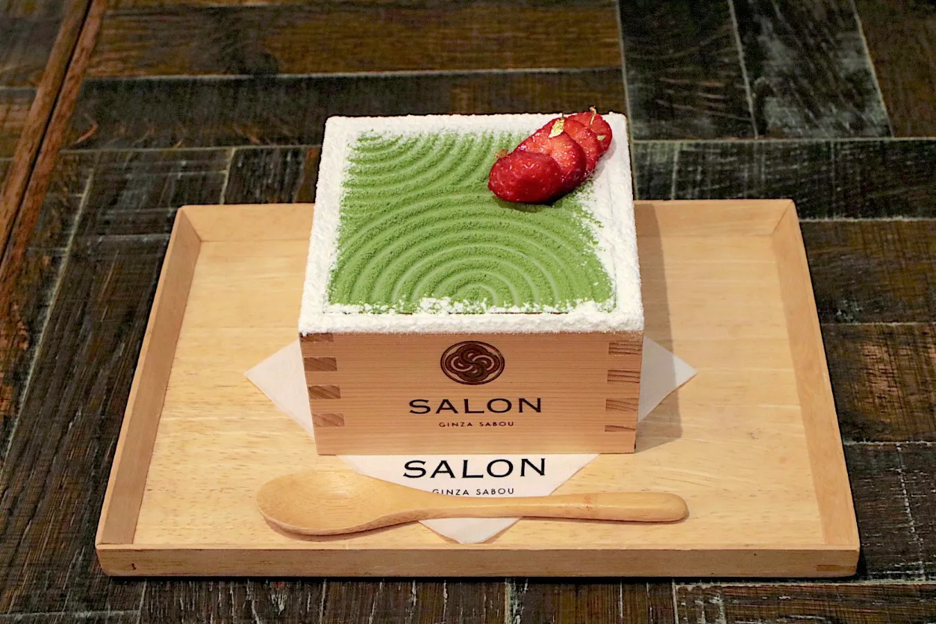 抹茶の升パフェが美味！銀座「サロン ギンザ サボウ」へ_1264257