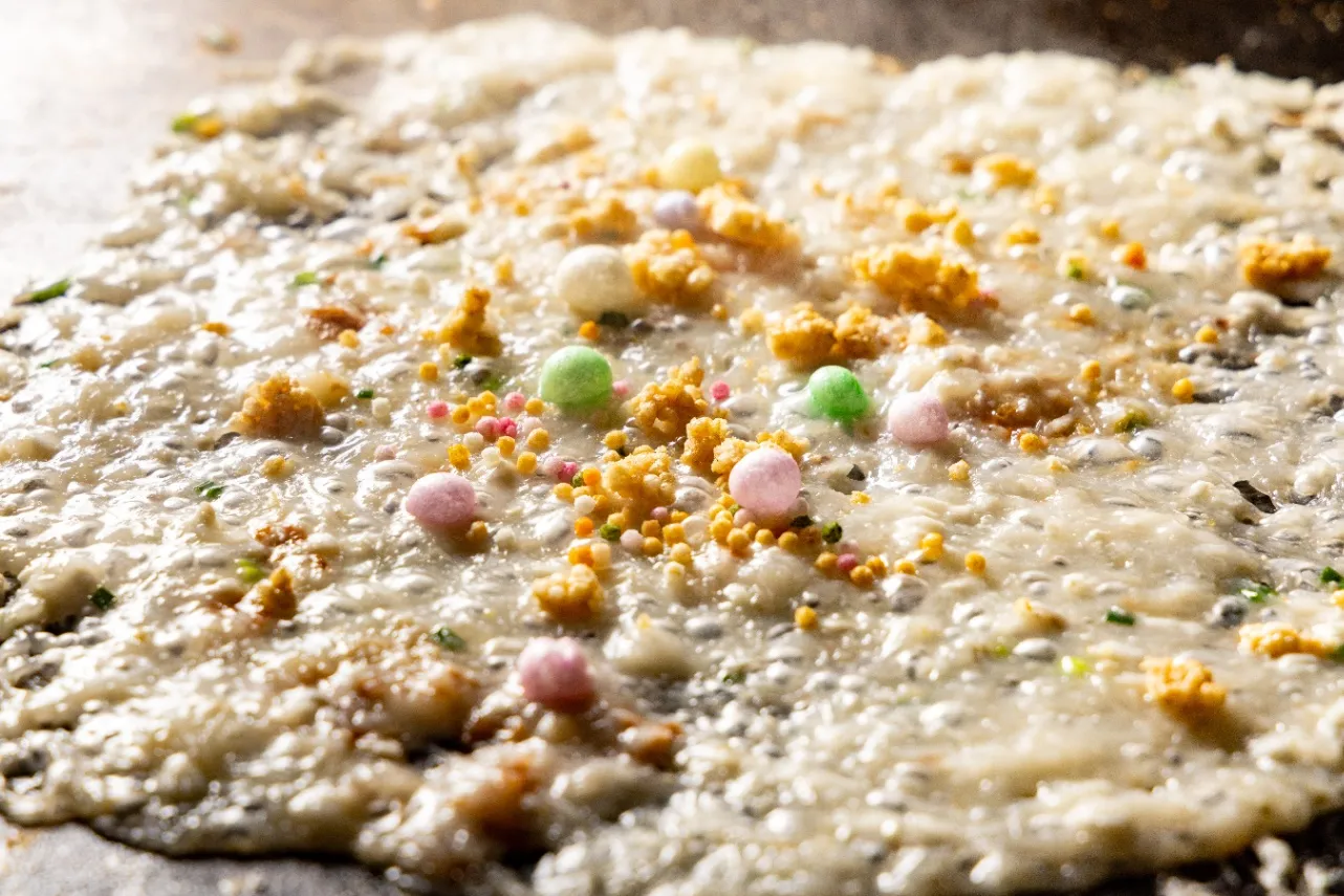 「ごはく餅もんじゃ」（1,749円）