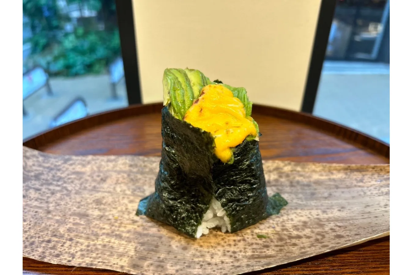▲「アボガドチーズおにぎり」