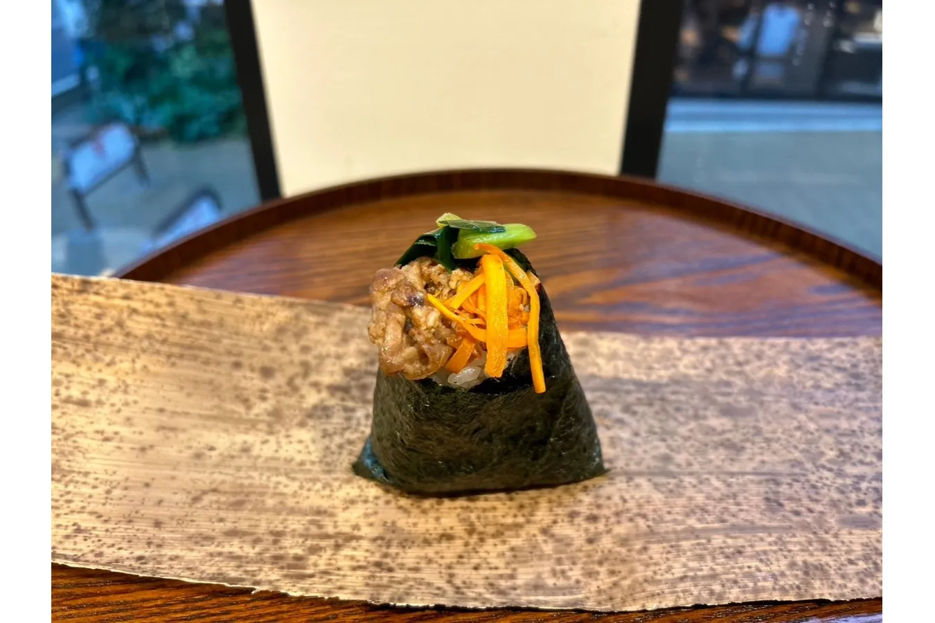 ▲「キンパおにぎり」