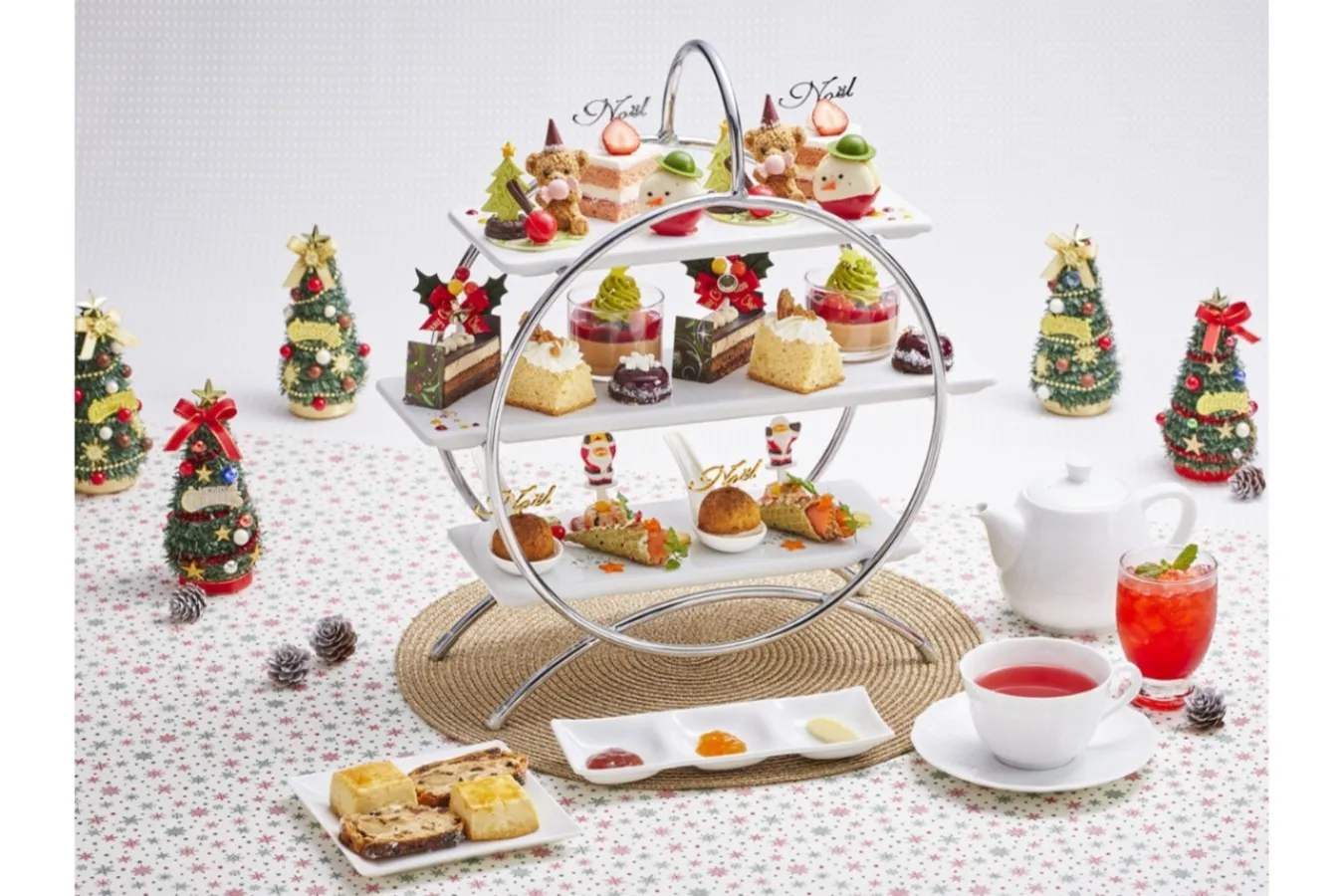 ▲「クリスマスアフタヌーンティー」