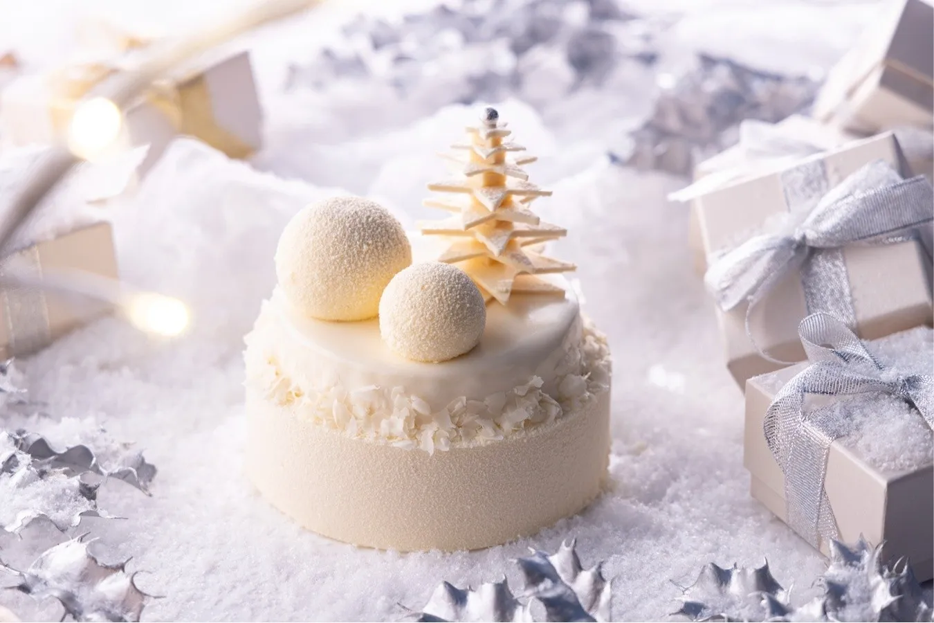▲「クリスマスケーキ "White Christmas"」