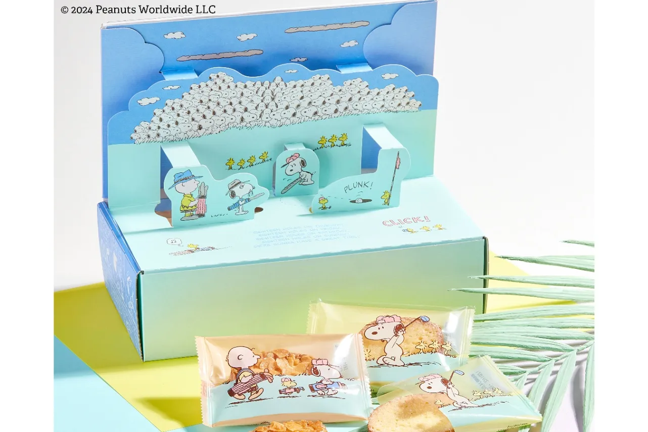 ▲「東京ラスク×PEANUTS ポップアップアソート」© 2024 Peanuts Worldwide LLC