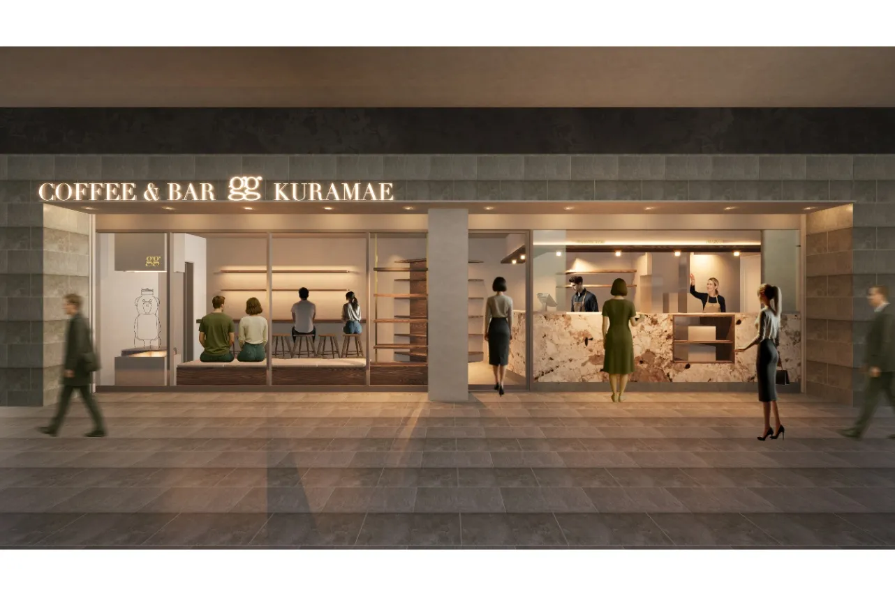 ▲「COFFEE & BAR gg KURAMAE エキュート上野店」イメージ