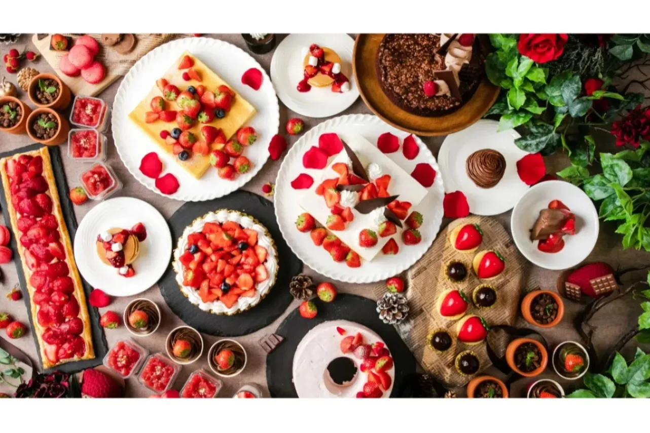 ▲「ストロベリー&ショコラスイーツブッフェ」