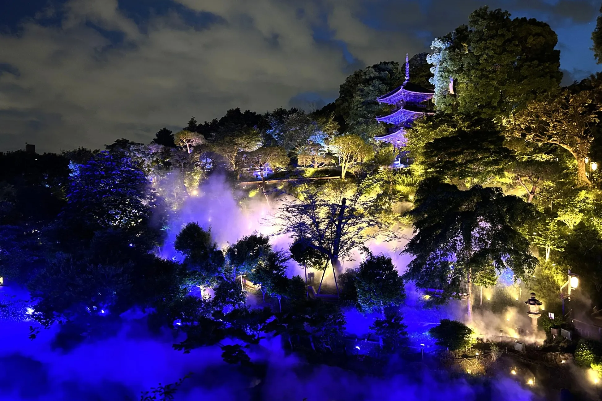 ホテル椿山荘東京の“雲海”がさらに進化！庭園演出「東京雲海～八雲