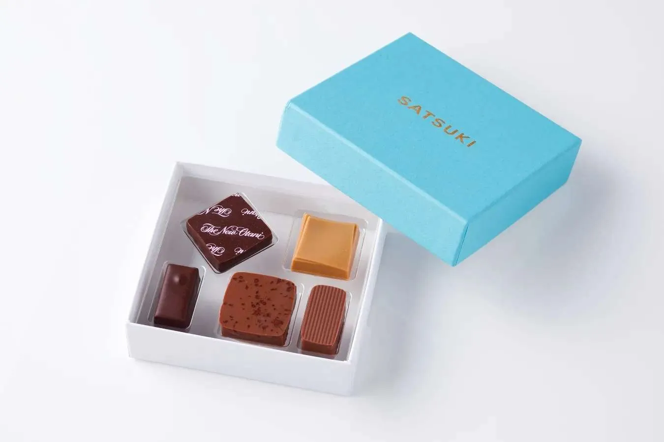 ▲「『SATSUKI CHOCOLATE』5個詰め合わせ 」