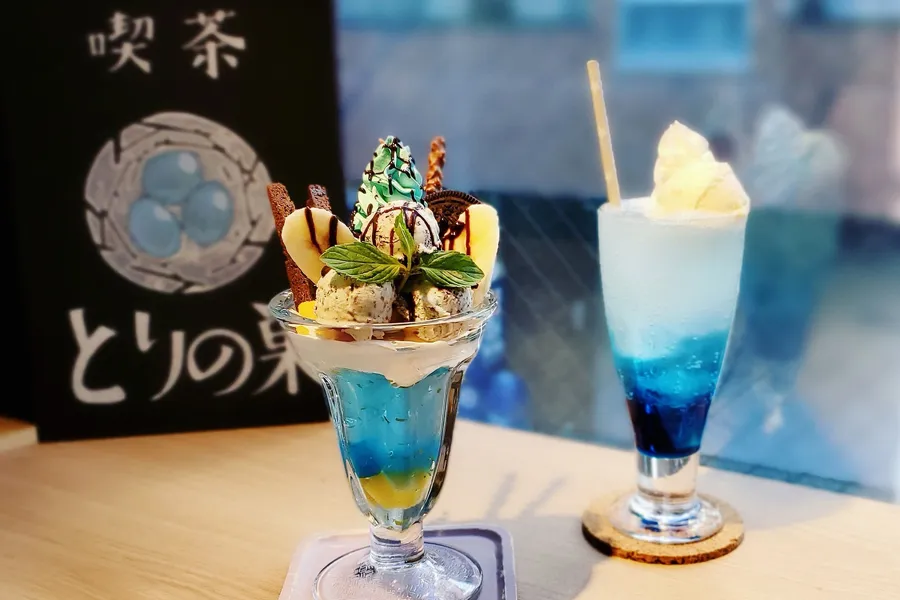【人形町】ミント好き必見のミントパフェも！「喫茶とりの巣」レポ
