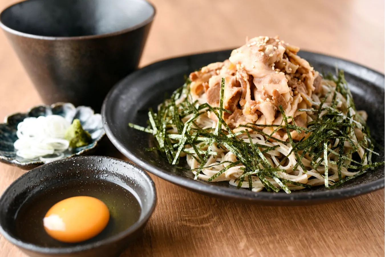 「自家製 肉つけそば」（1,000円）