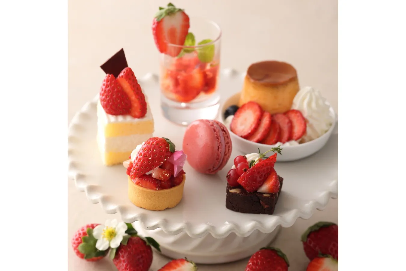 【キハチ 青山本店】希少なイチゴ “まりひめ”のアフタヌーンティーが登場！_2072739