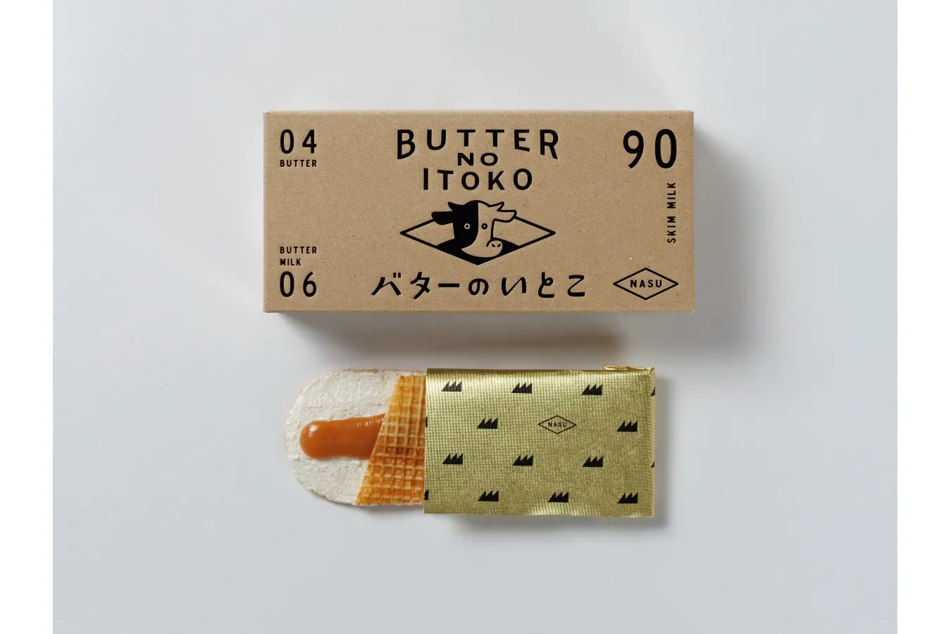 ▲「バターのいとこ ミルク」