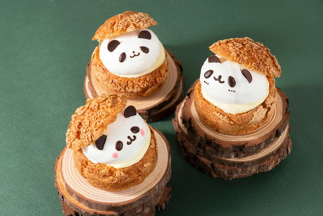 ▲「パンダシュークリーム」