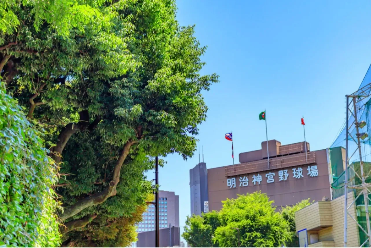▲明治神宮野球場