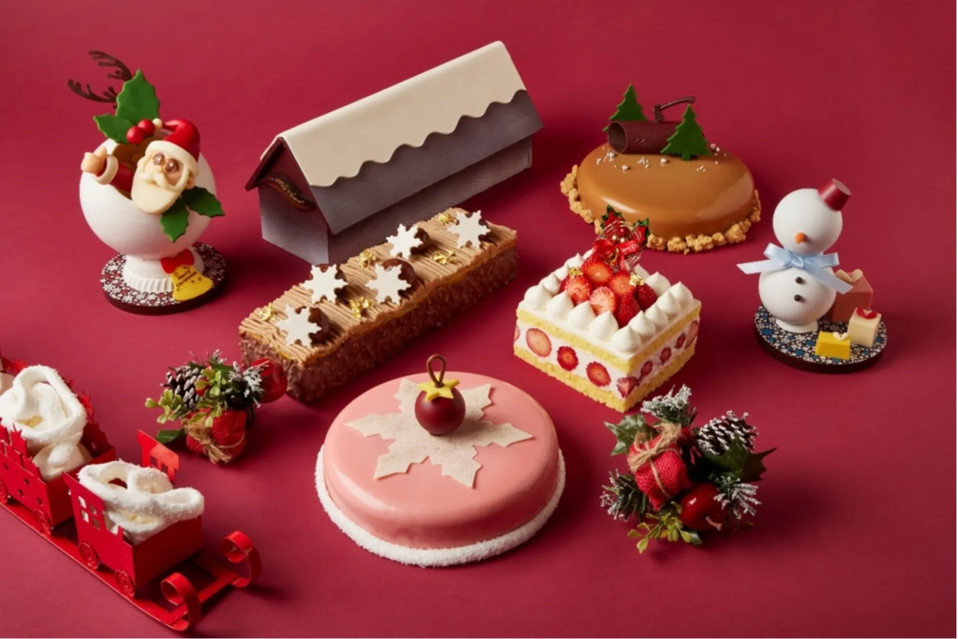 ザ・リッツ・カールトン東京の24年クリスマスケーキ！“お菓子の家”のチョコケーキも