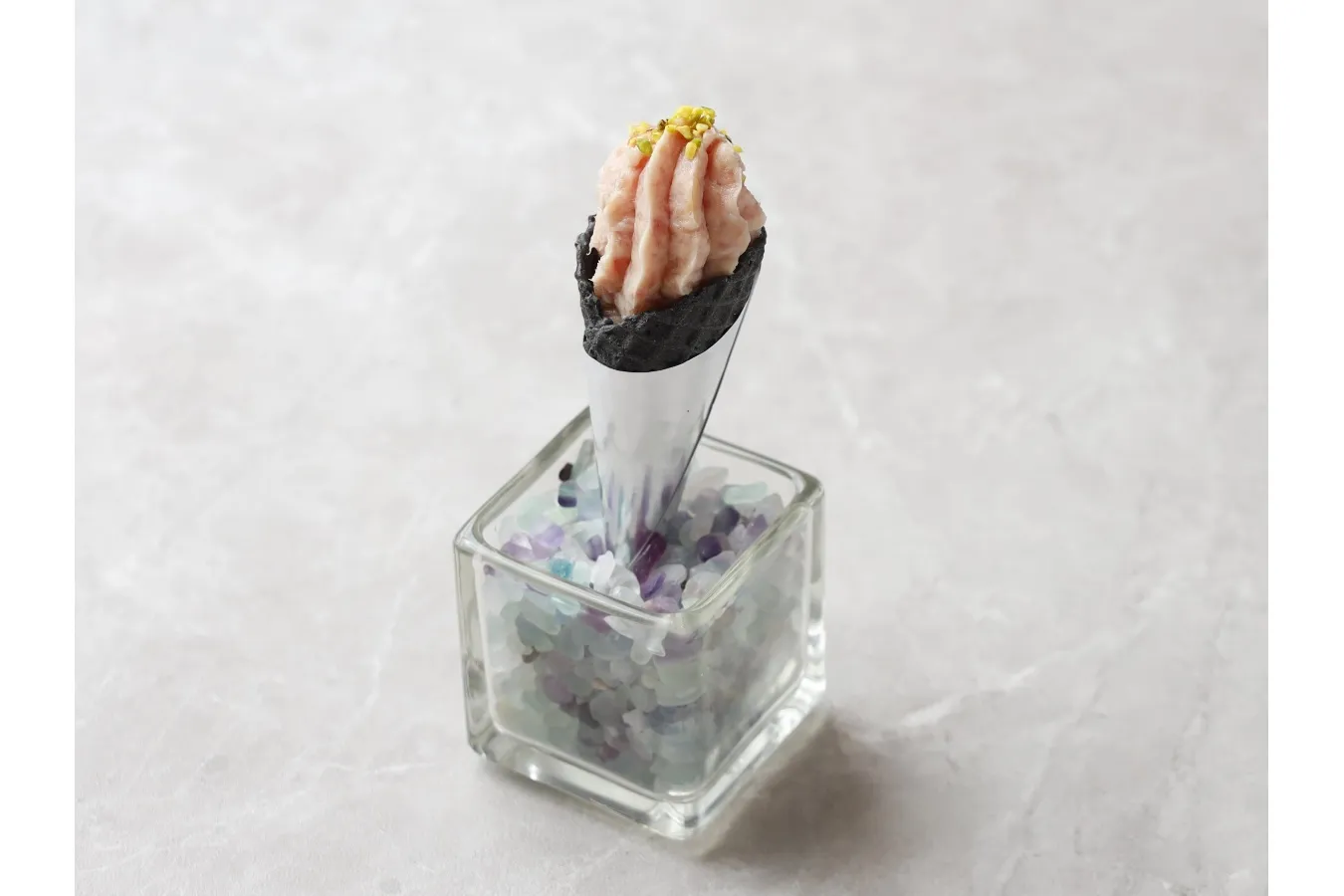 ▲「生ハムのムース」