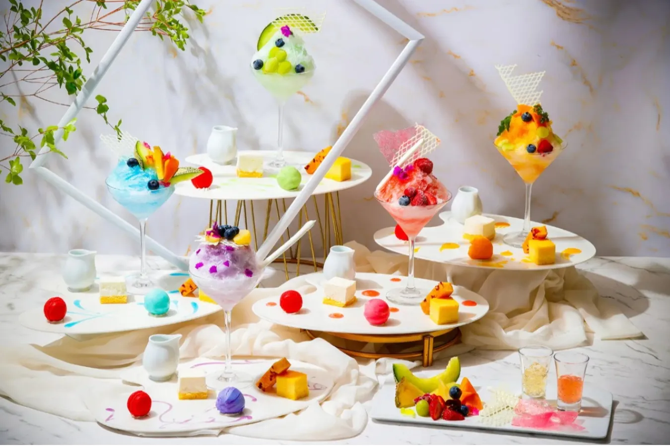 ▲「CANVAS ART SHAVE ICE PARFAIT！」