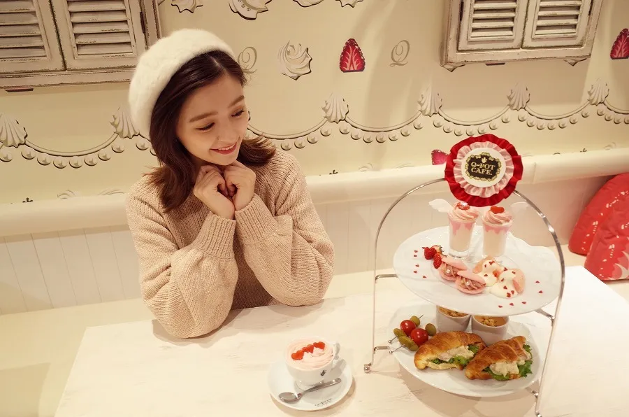 ラブリーすぎるお菓子のお城「Q-pot CAFE.」でバレンタイン限定のアフタヌーンティーを堪能♪
