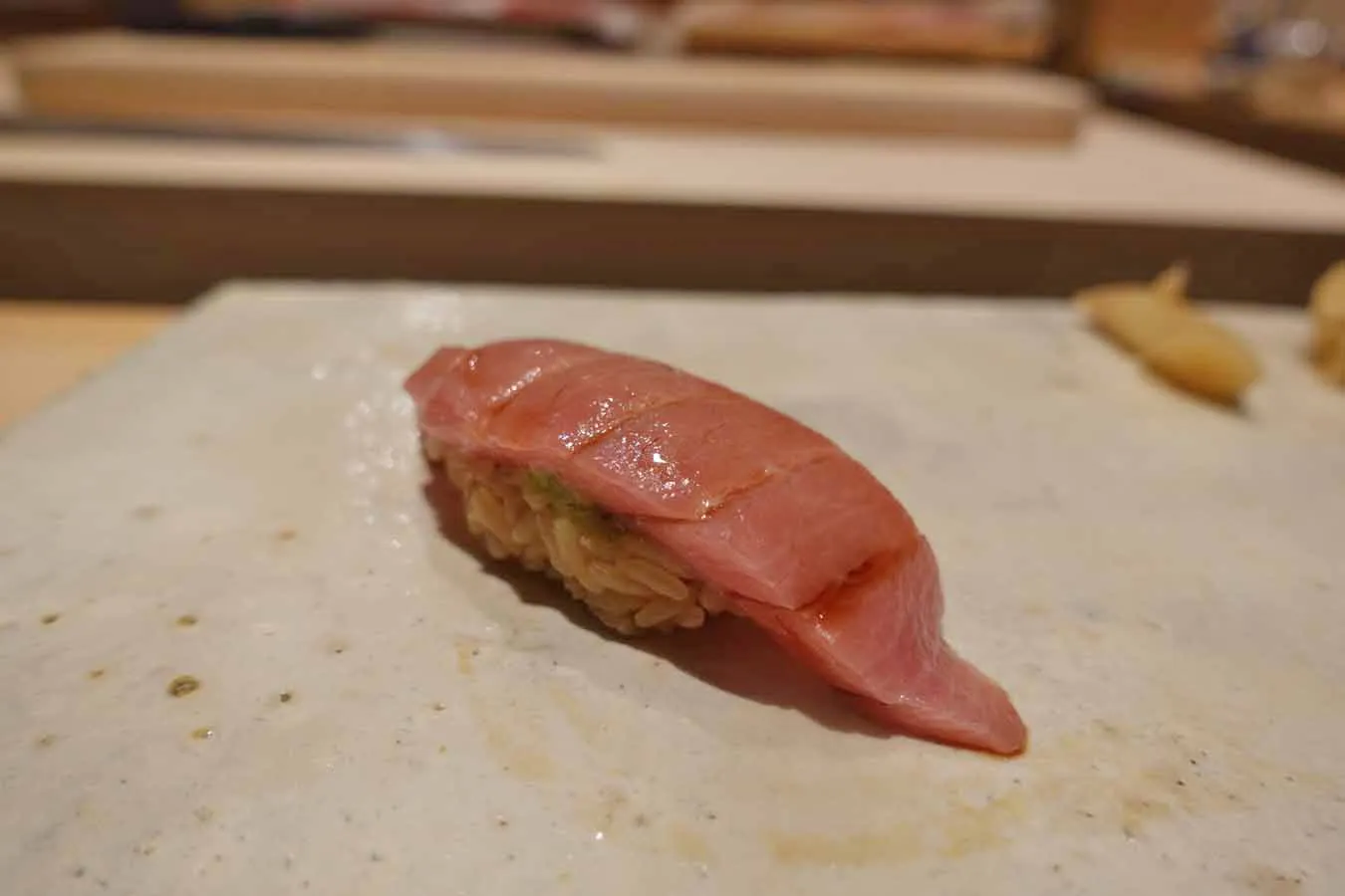 ▲石川・七尾の大トロ