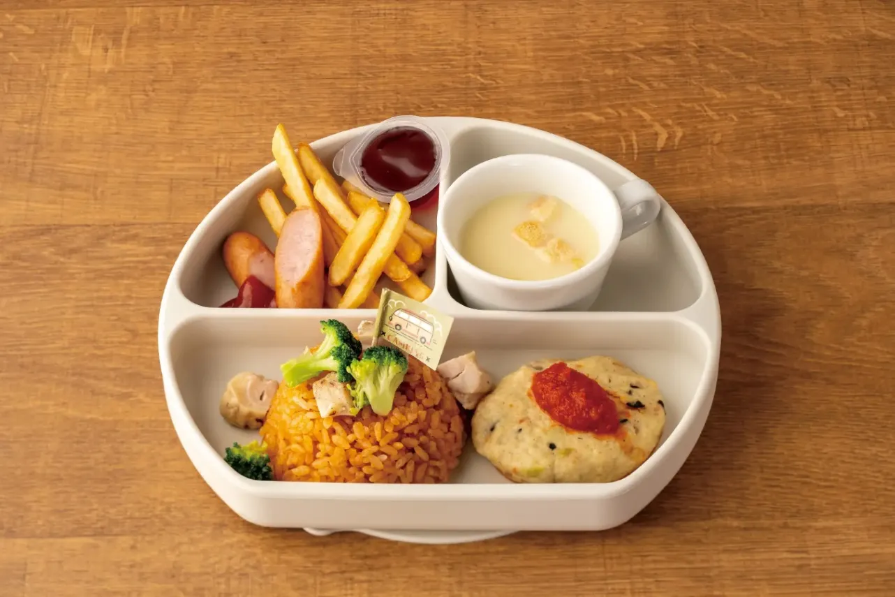 ▲はじめてのお子さまランチ
