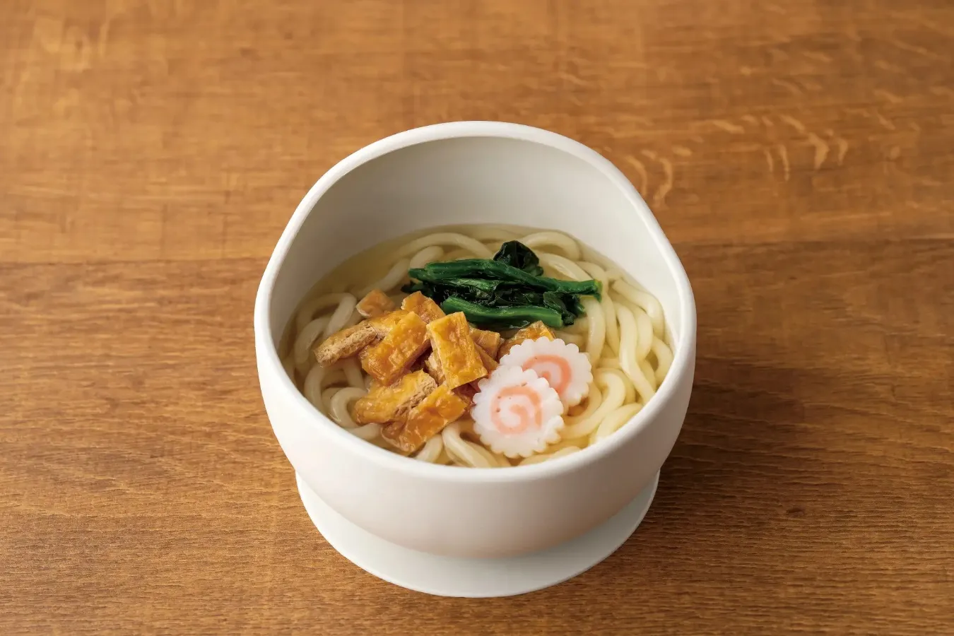 ▲やさしい風味のおうどん