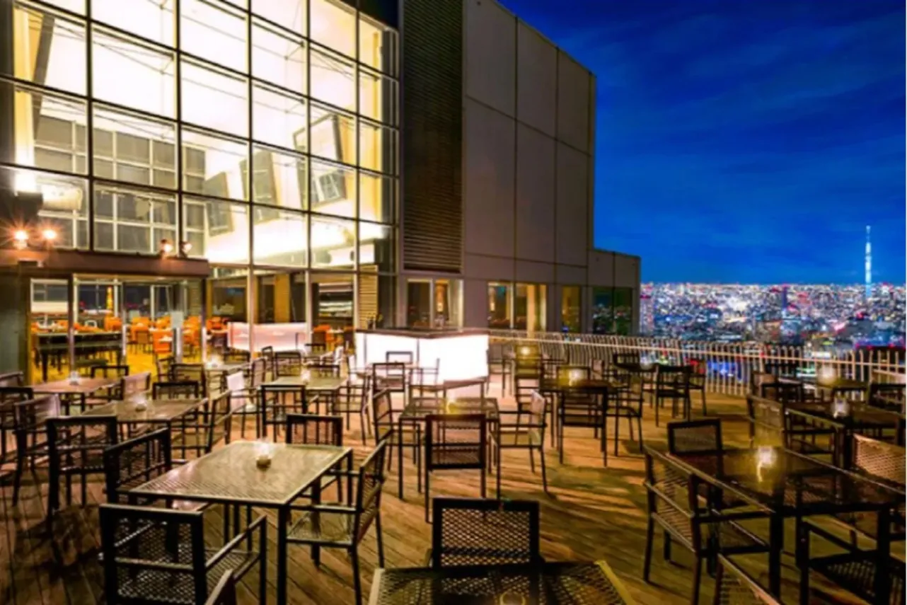 ▲「RESTAURANT LUKE with SKY LOUNGE」テラス席