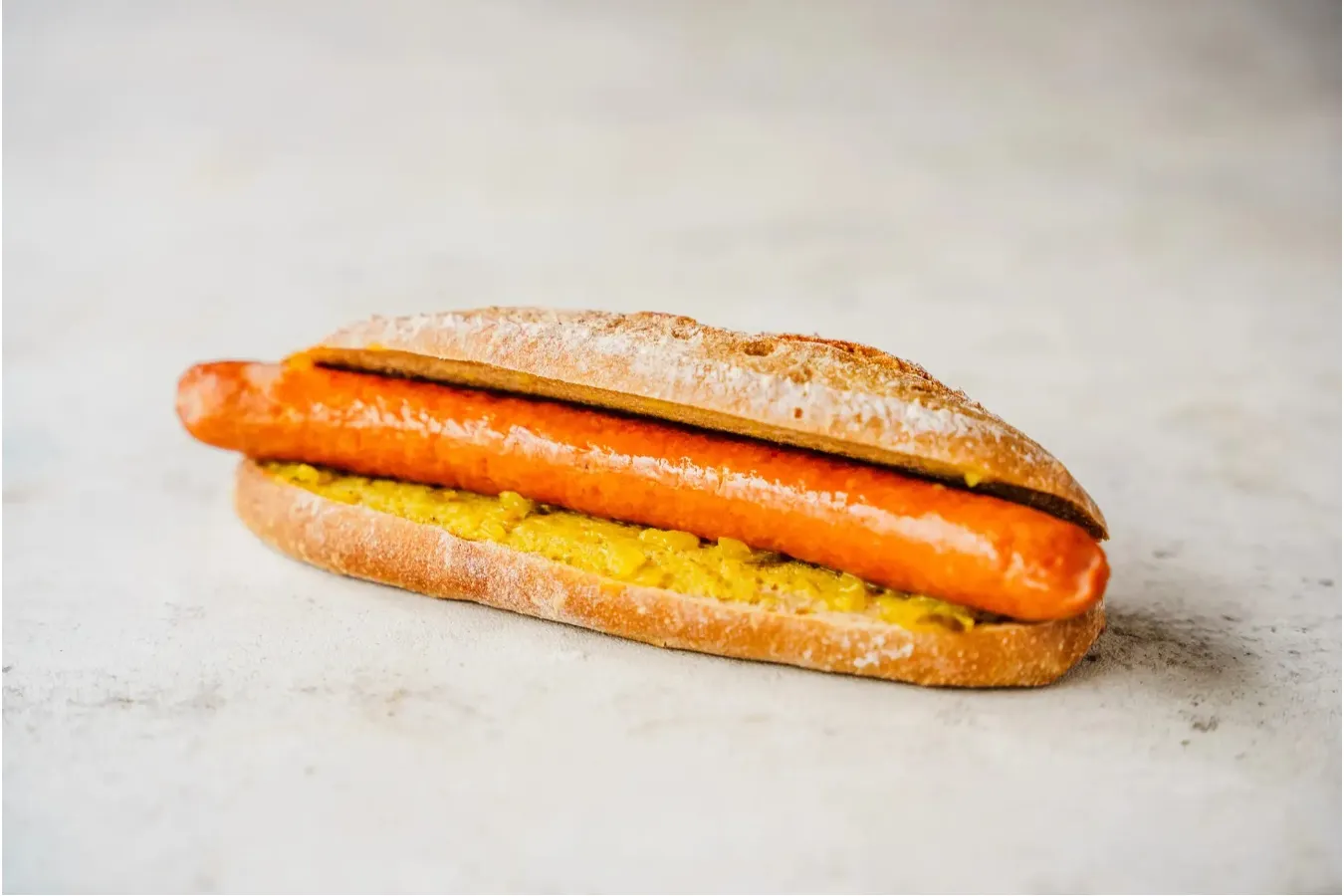 ▲「焙煎玄米ホットドッグ」