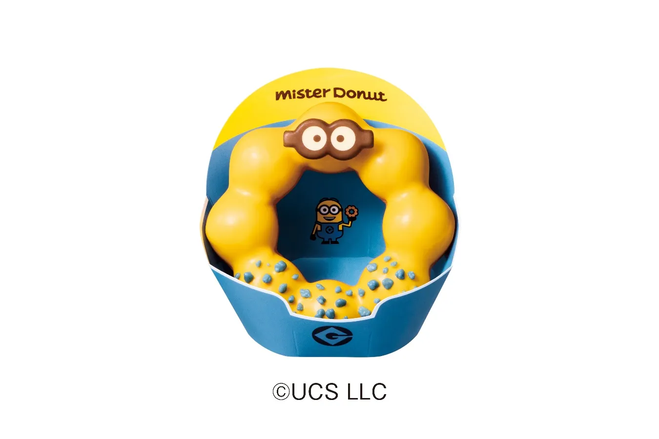 ▲「 “ミニオン” ポン・デ・はじけるリング」Despicable Me 4 © Universal City Studios LLC. All Rights Reserved.
