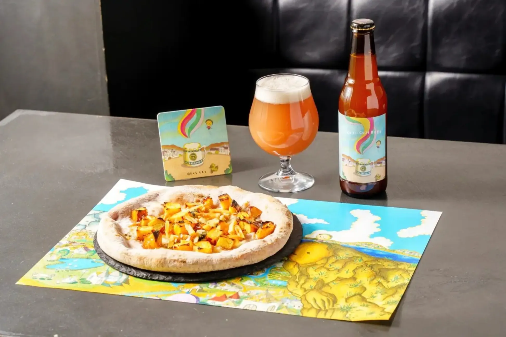 『コジコジ』の世界観を表現したビール＆ピザが登場！本厚木のビール専門バーより