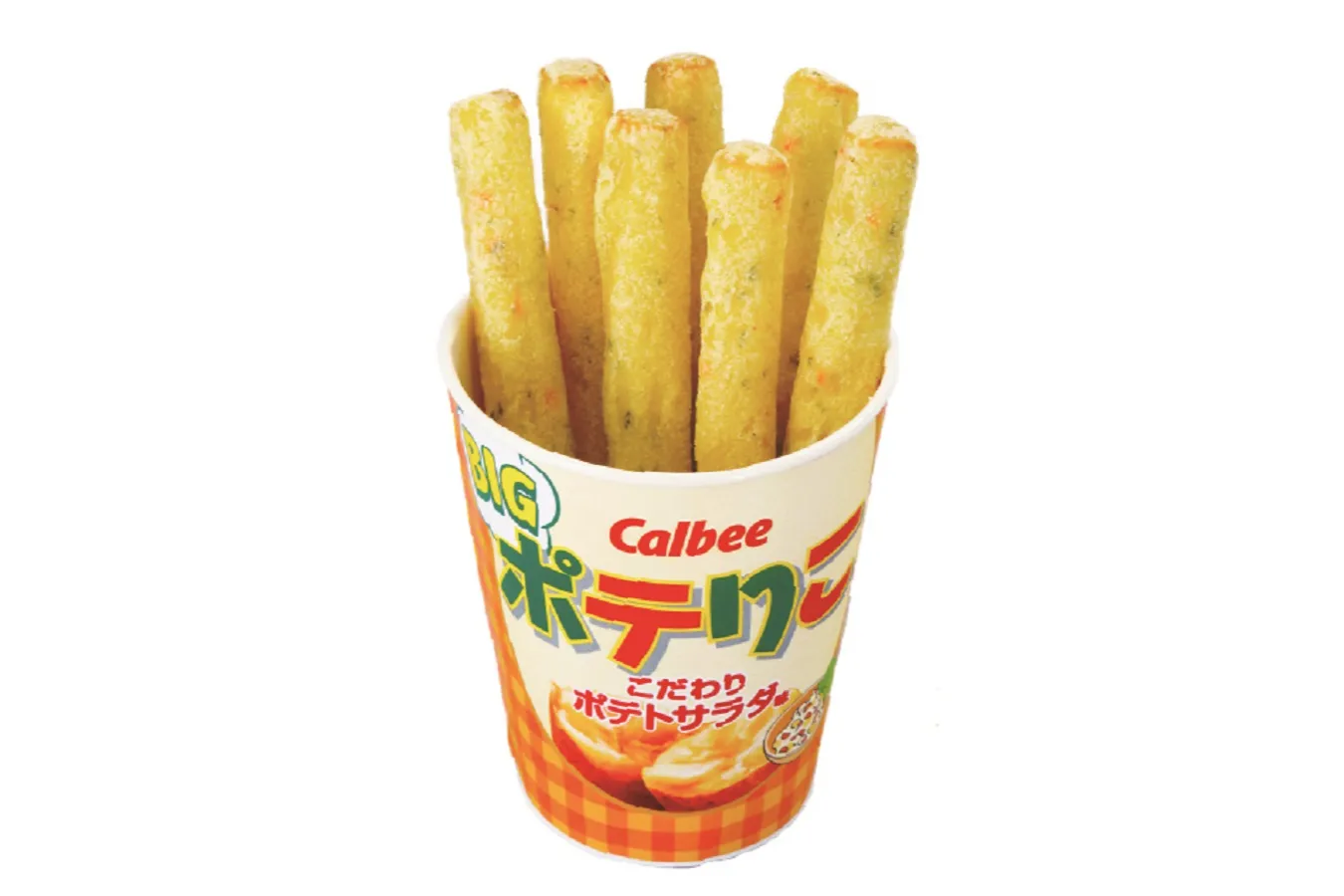 ▲「BIGポテりこ こだわりポテトサラダ味」（410円）