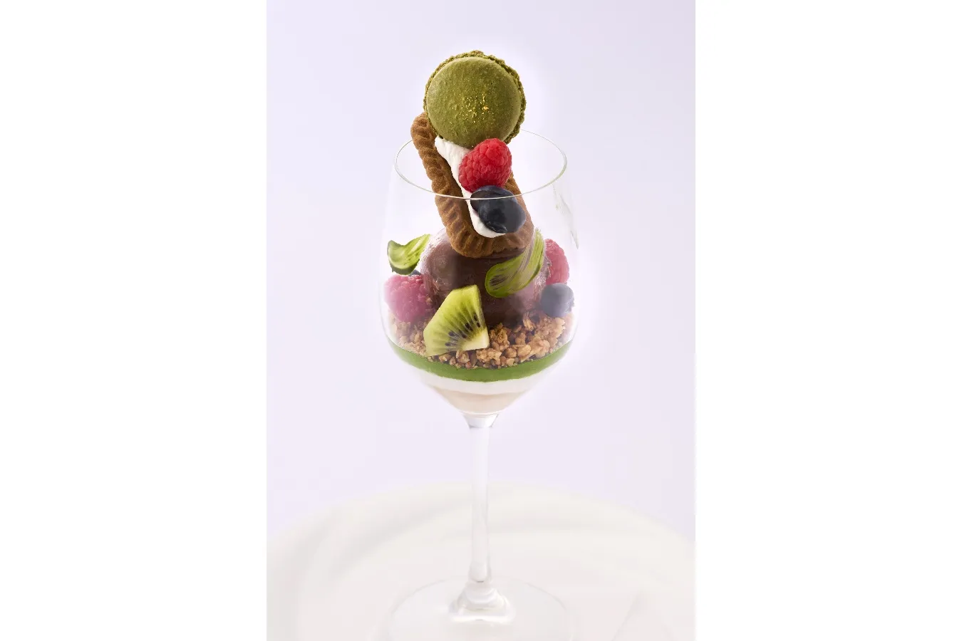 ▲「カール・ヴァルザー展」との限定コラボパフェ