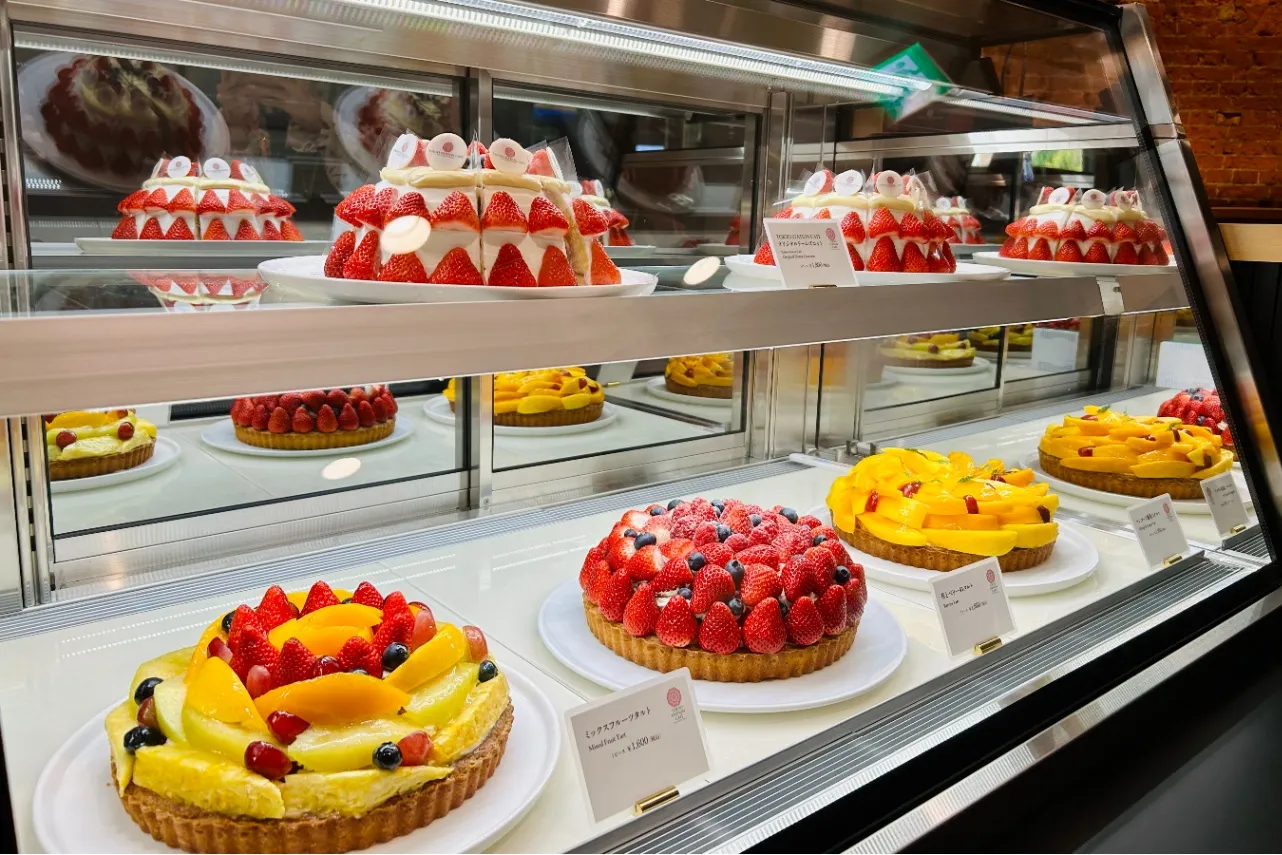 ▲美味しそうなズコットやタルトがズラリ！（撮影：レッツエンジョイ東京編集部）