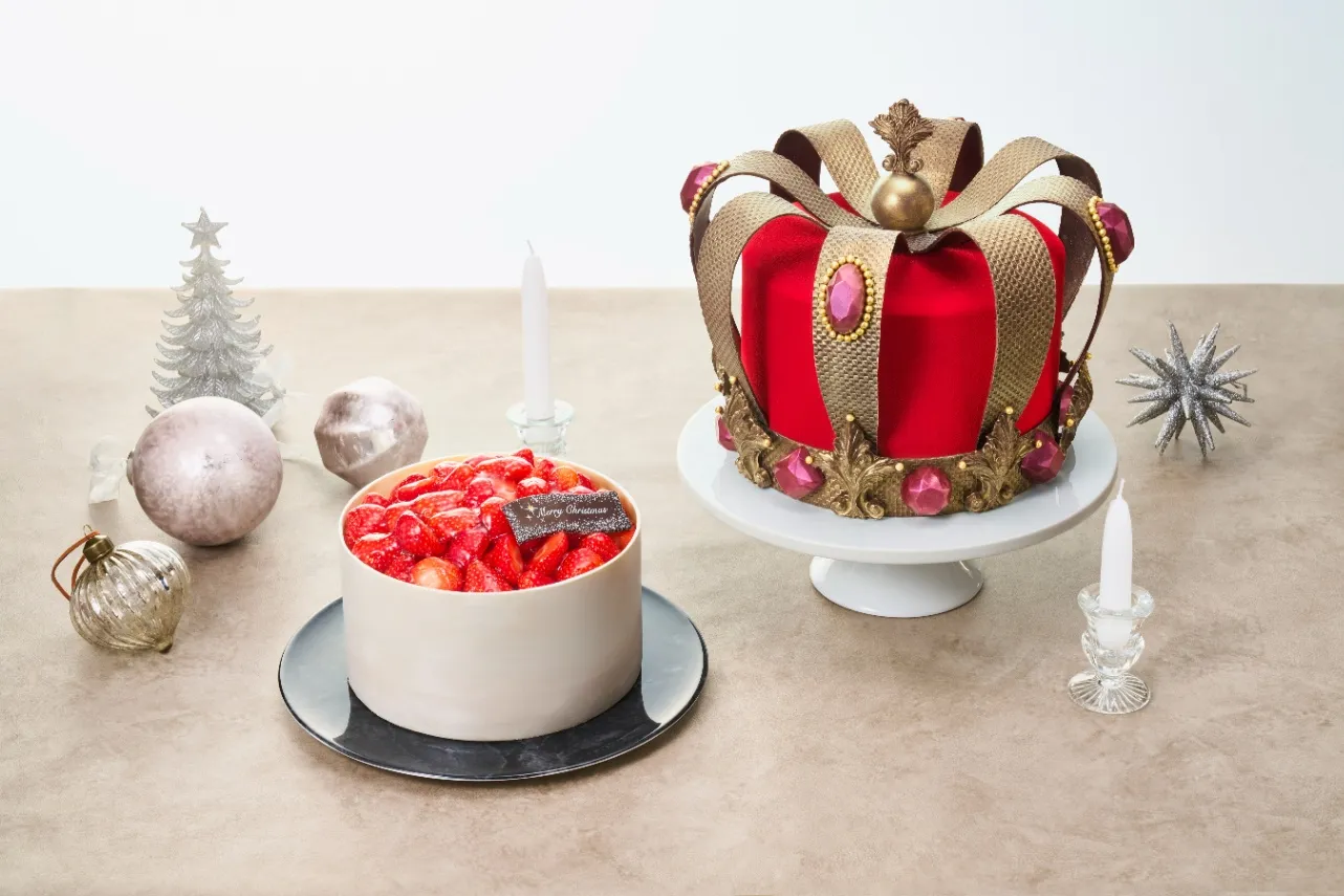 チョコでできた“王冠”のクリスマスケーキが登場！ザ・プリンス パーク
