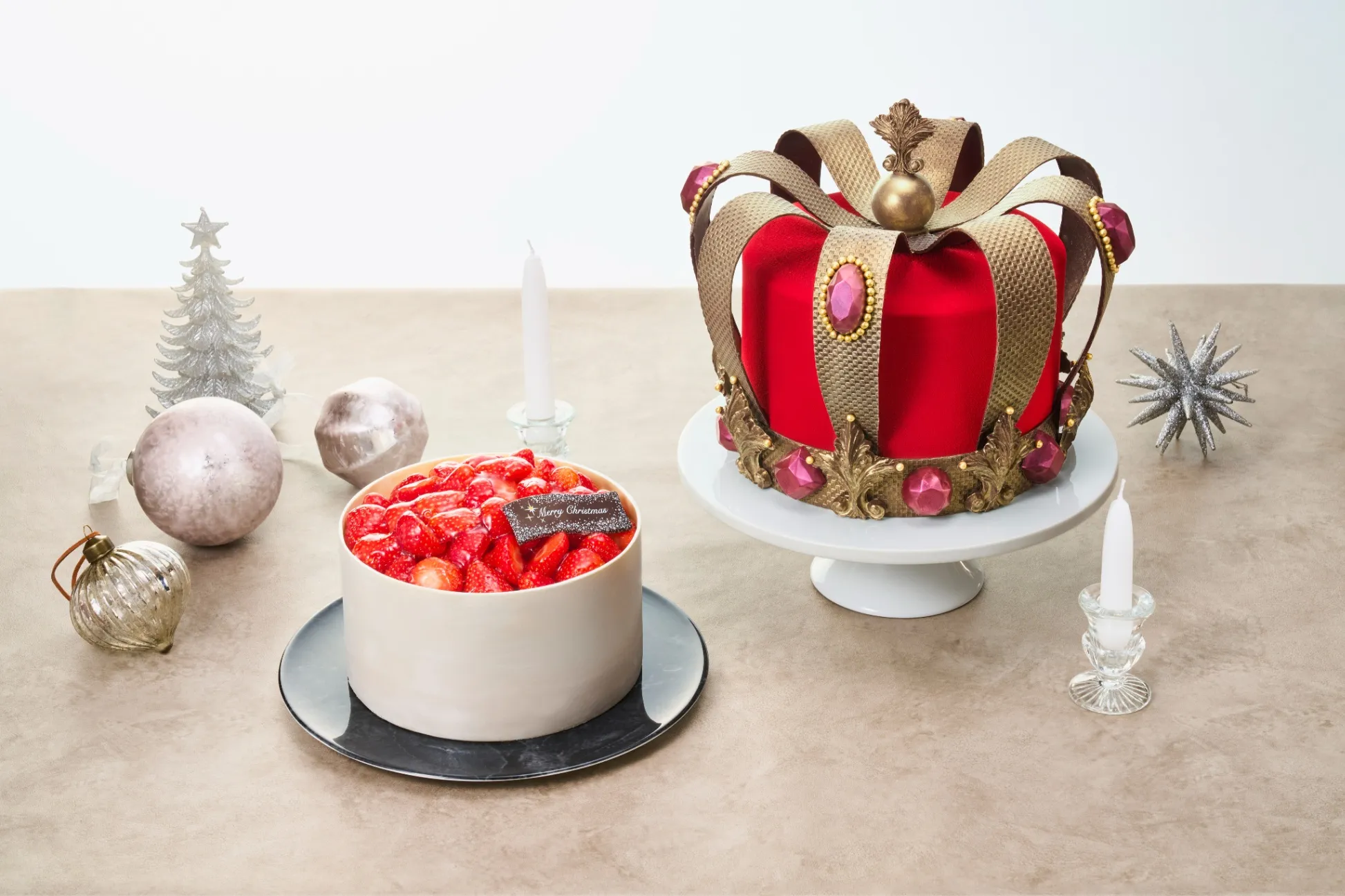 チョコでできた“王冠”のクリスマスケーキが登場！ザ・プリンス パーク