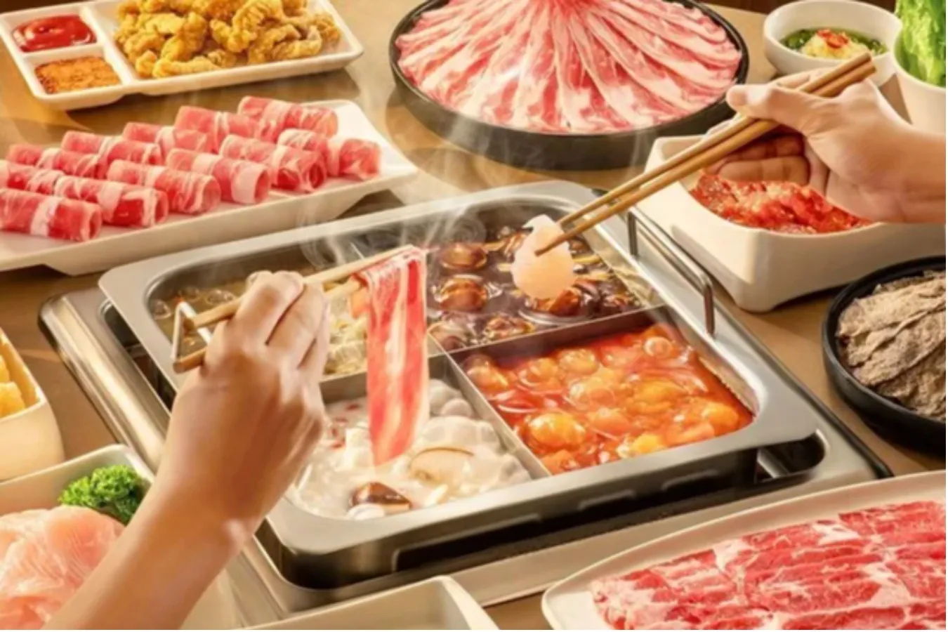 ▲海底撈火鍋 新宿店 鍋イメージ