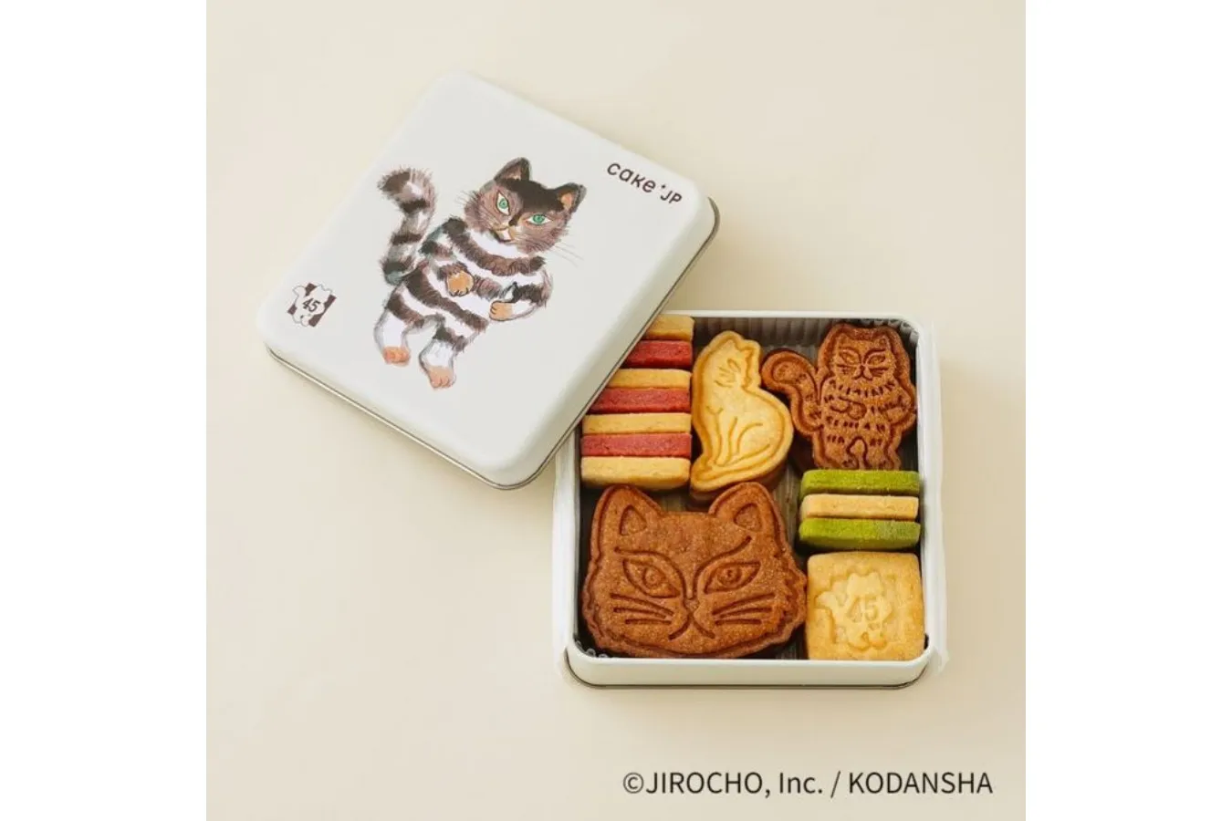 ▲「『100万回生きたねこ』とらねこと白いねこのクッキー」