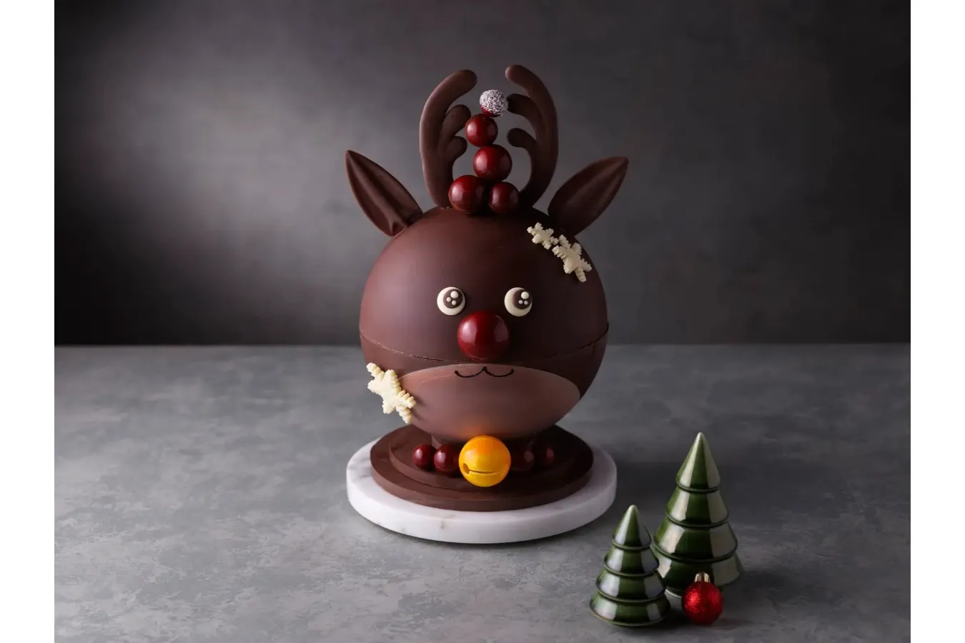 ▲「クリスマス ディアー ショコラ ウィズ リンツチョコレート」