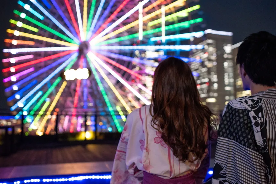 浴衣姿の恋人と、夏の夜を楽しむ【ゆるむおでかけ】
