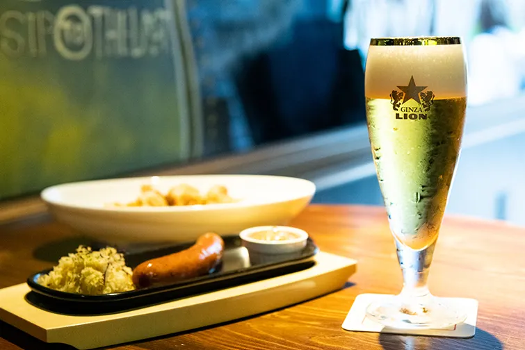 お酒390円均一、おつまみ290円～！「銀座ライオン」唯一の研修店が一人飲みに最高♪