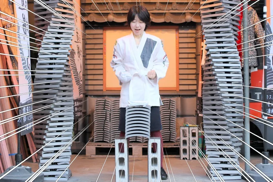 脱５月病！瓦を割りまくれる「かわら割道場」でストレス発散してきた