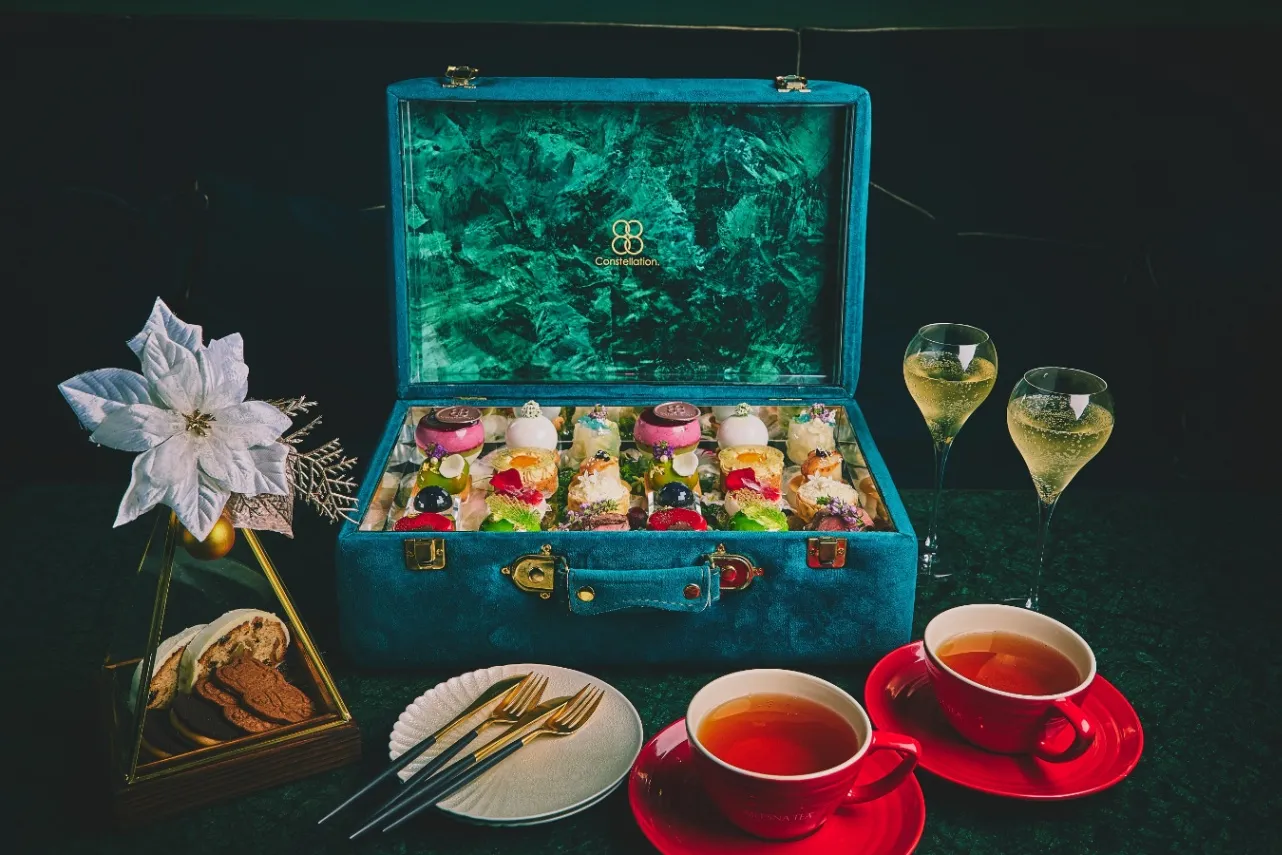 ▲「トランク型 Noël bijou AT ウェルカムシャンパン付」