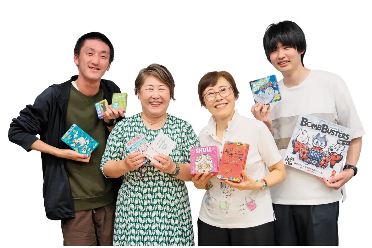 ▲左から、植田さん、吉野さん、長田さん、今村さん