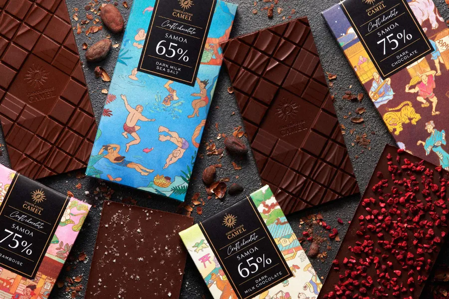 全て手作り！カフェ＆ショップを併設した「ショコラトリーキャメル」鎌倉にオープン