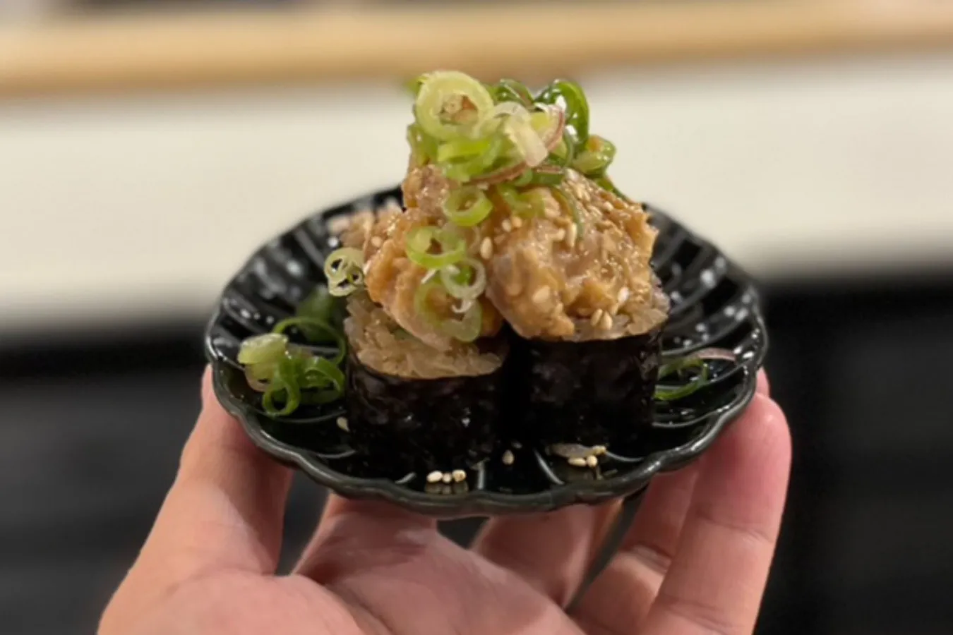 ▲「海鮮なめろう巻き」(310円)