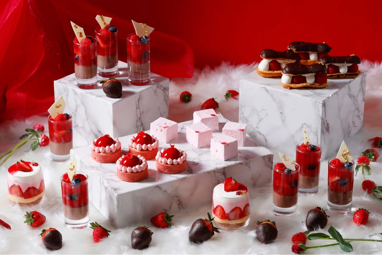 “いちご＆ショコラ”アフタヌーンティー！「ホテル インターコンチネンタル 東京ベイ」より_2025384