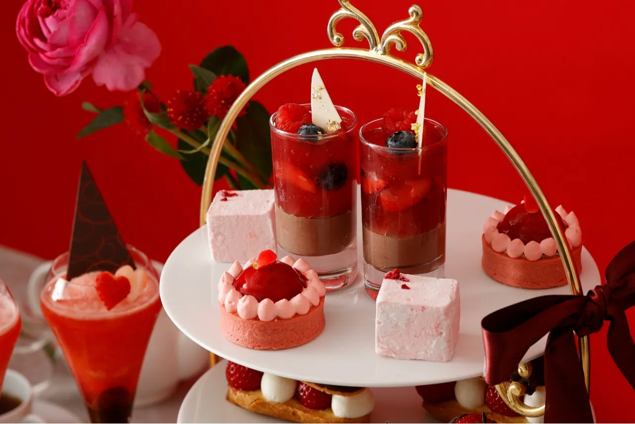 ▲「いちごづくしのスイーツ」